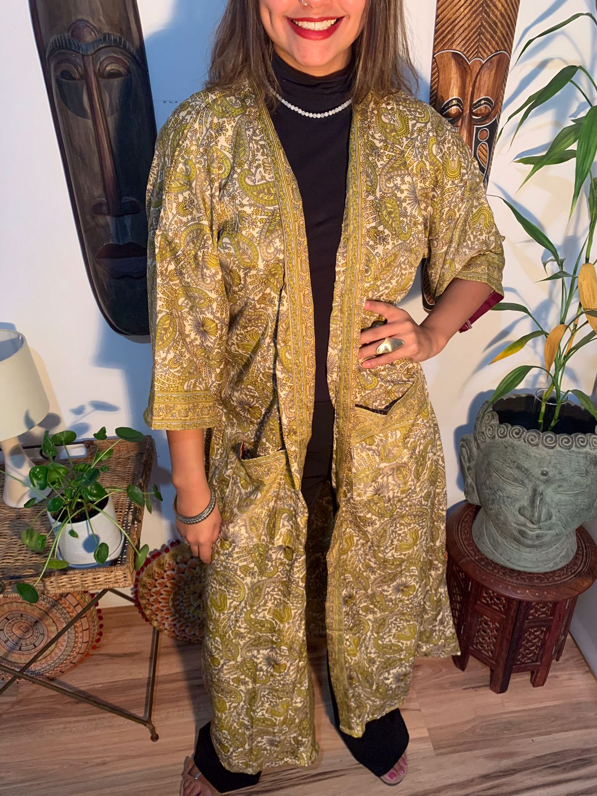 Kimono Indiano Longo